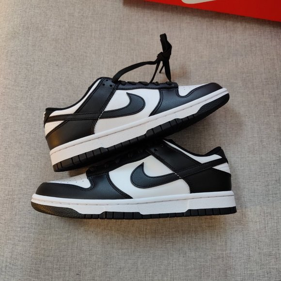 Nike Shoes - Nike Dunk Low Retro White Black Panda US 8
